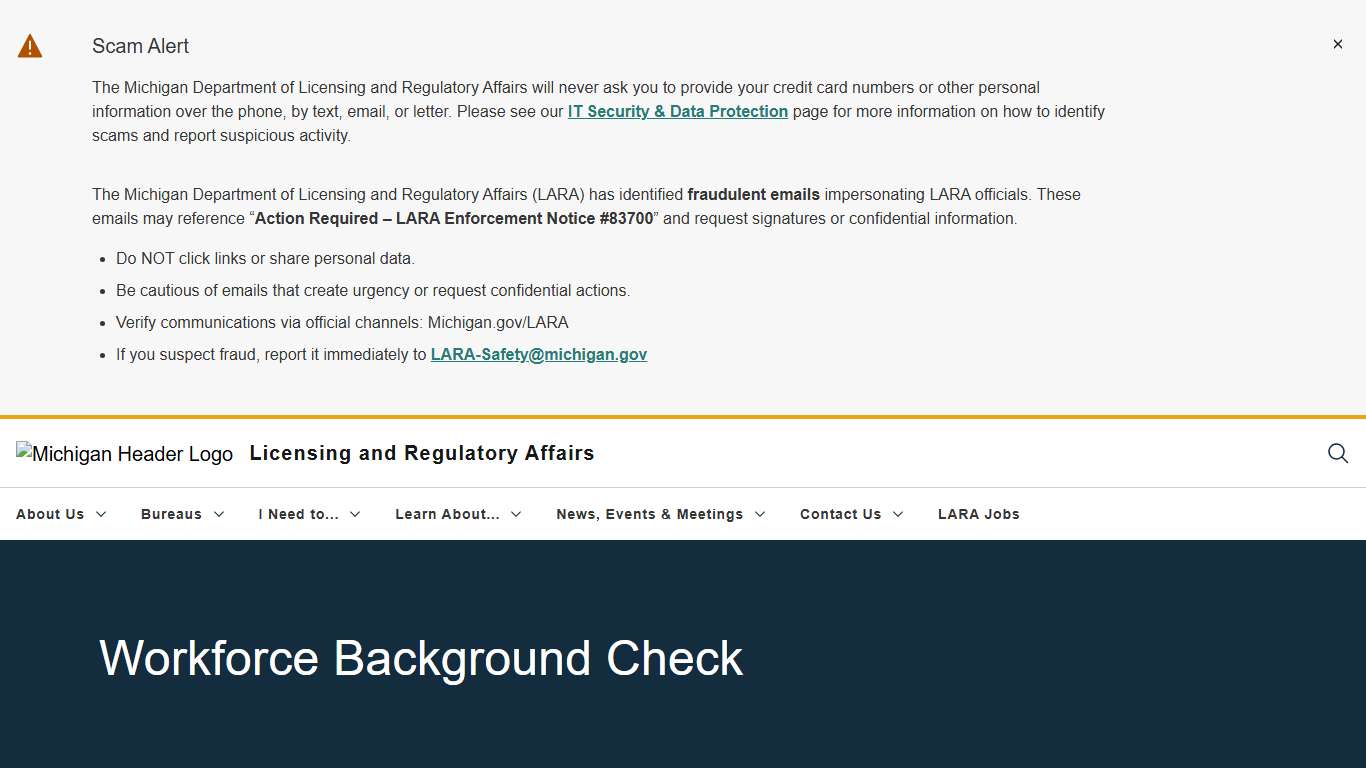 Workforce Background Check